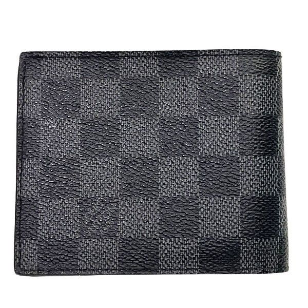 Louis Vuitton Louis Vuitton Louis Vuitton Portefeuille Marco NM Damier Wallet Textile Short Wallet N63336 DUTY FREE for USA Size ONE SIZE - 2 Thumbnail