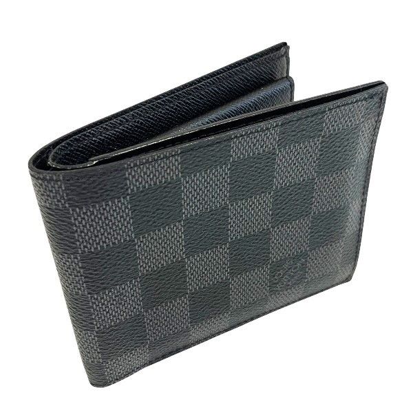 Louis Vuitton Louis Vuitton Louis Vuitton Portefeuille Marco NM Damier Wallet Textile Short Wallet N63336 DUTY FREE for USA Size ONE SIZE - 7 Thumbnail