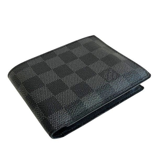 Louis Vuitton Louis Vuitton Louis Vuitton Portefeuille Marco NM Damier Wallet Textile Short Wallet N63336 DUTY FREE for USA Size ONE SIZE - 8 Thumbnail