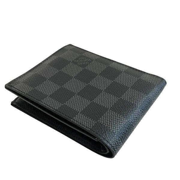 Louis Vuitton Louis Vuitton Louis Vuitton Portefeuille Marco NM Damier Wallet Textile Short Wallet N63336 DUTY FREE for USA Size ONE SIZE - 9 Thumbnail