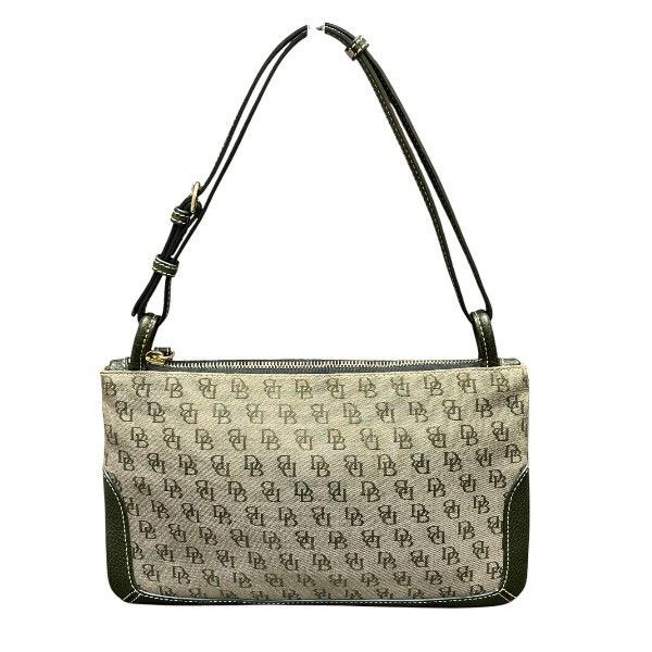 Other Other Dooney & Bourke Canvas Leather Shoulder Bag Textile Shoulder Bag H2944118 DUTY FREE for USA Size ONE SIZE - 2 Thumbnail