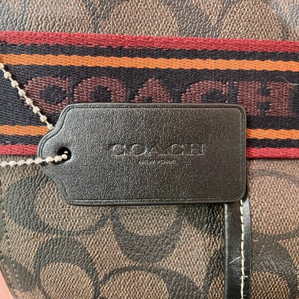 Coach Coach Coach Signature PVC Tote Bag Plastic / Synthetic Tote Bag CM865 DUTY FREE for USA Size ONE SIZE - 5 Thumbnail