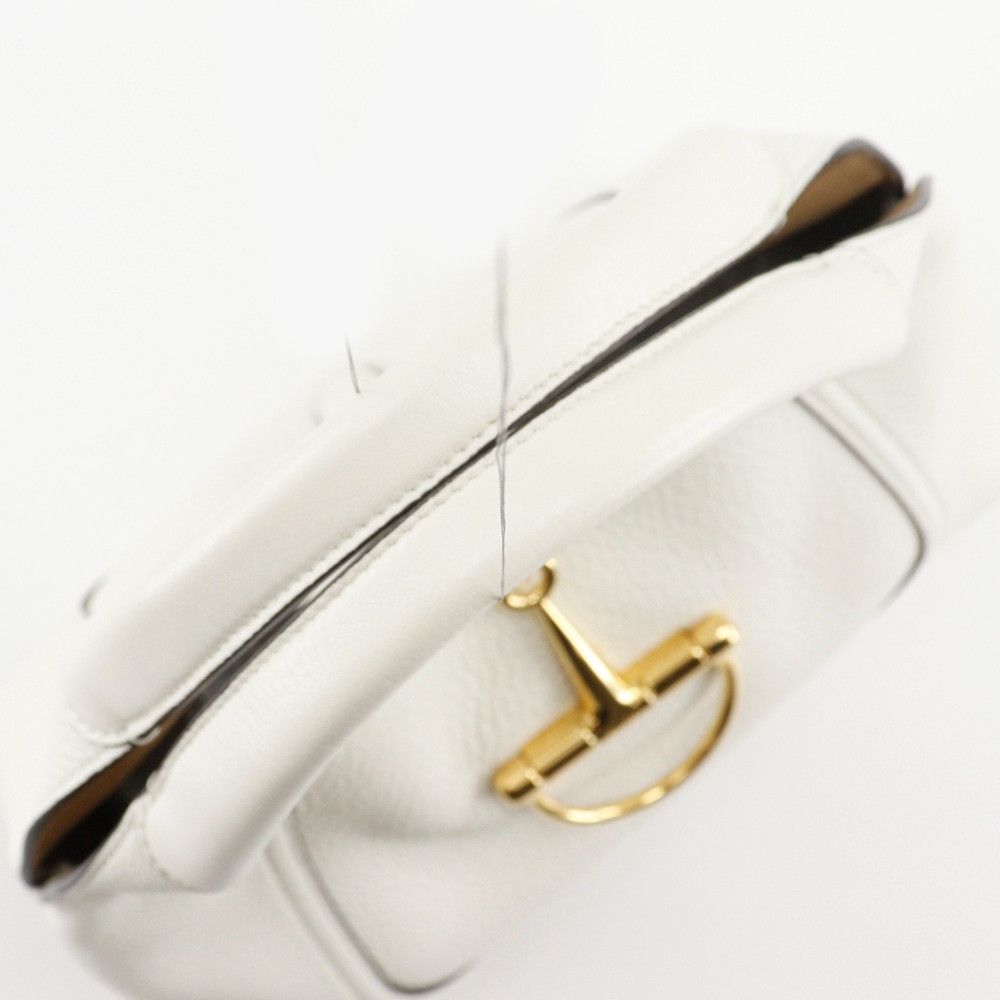 Gucci Gucci Gucci Soft Bit Small Calf Handbag Leather Handbag DUTY FREE for USA Size ONE SIZE - 4 Thumbnail