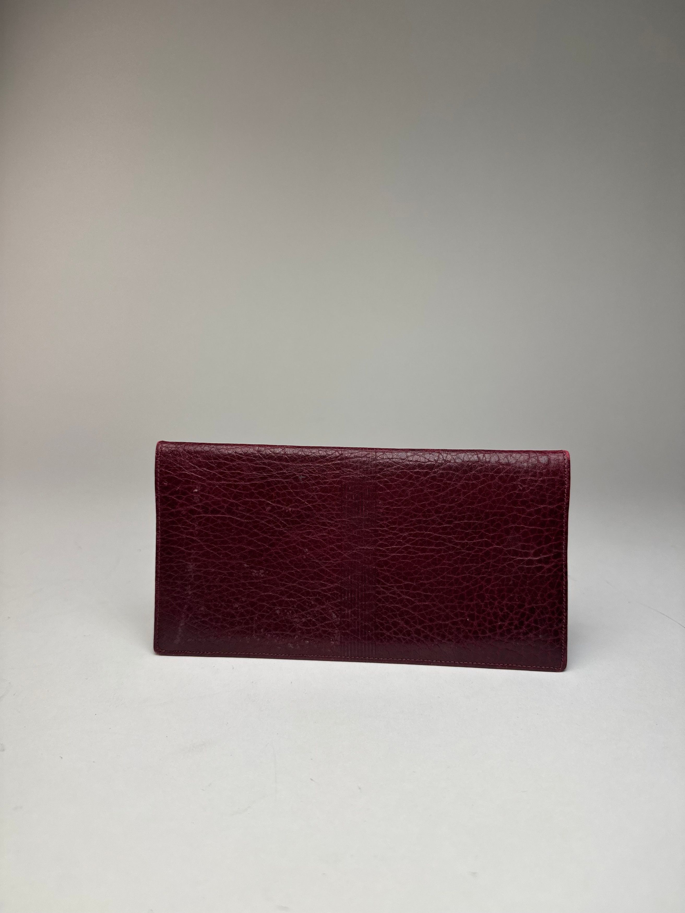 Givenchy Vintage Leather Card / ID Holder Purple Size ONE SIZE - 10 Thumbnail
