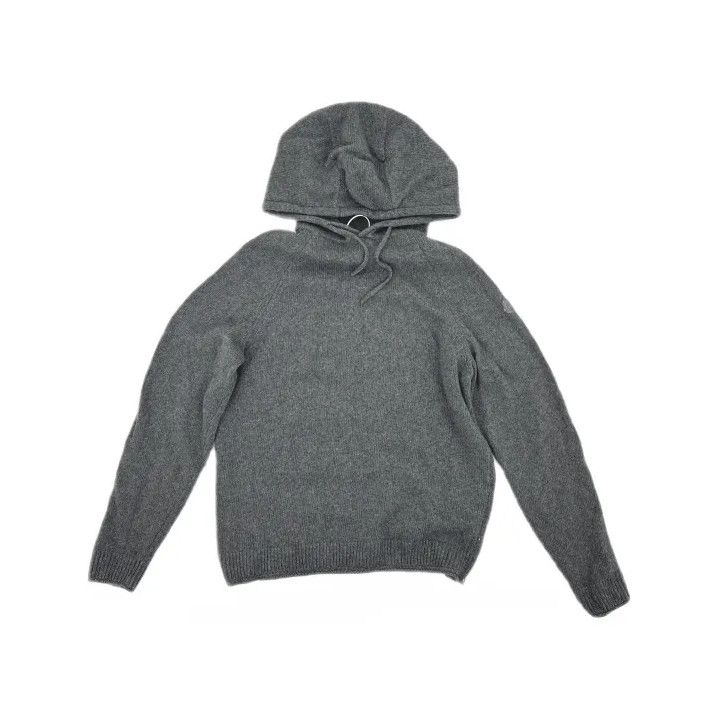 Moncler Moncler Men's Logo Hooded Knit Sweater Size US XL / EU 56 / 4 - 2 Thumbnail
