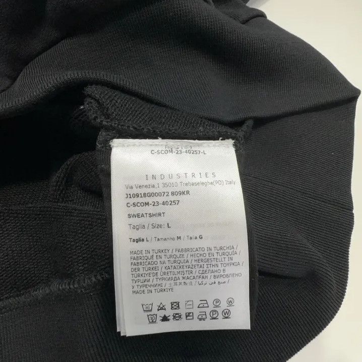 Moncler Moncler Logo Patch Loose Crewneck Sweatshirt Size US L / EU 52-54 / 3 - 4 Thumbnail