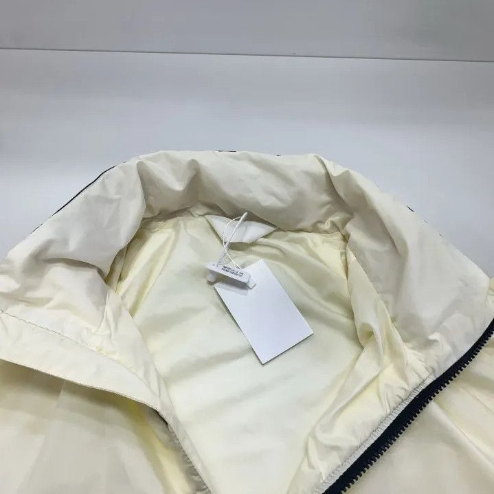 Moncler Moncler Men's White Printed Zip Stand Collar Jacket Size US S / EU 44-46 / 1 - 7 Thumbnail