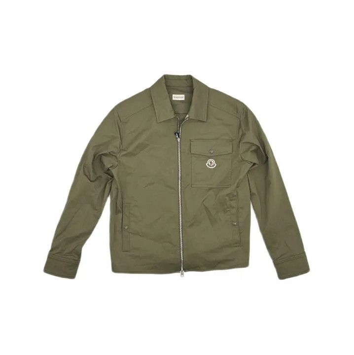 Moncler Moncler Men's Solid Lapel Casual Jacket Size US S / EU 44-46 / 1 - 2 Thumbnail