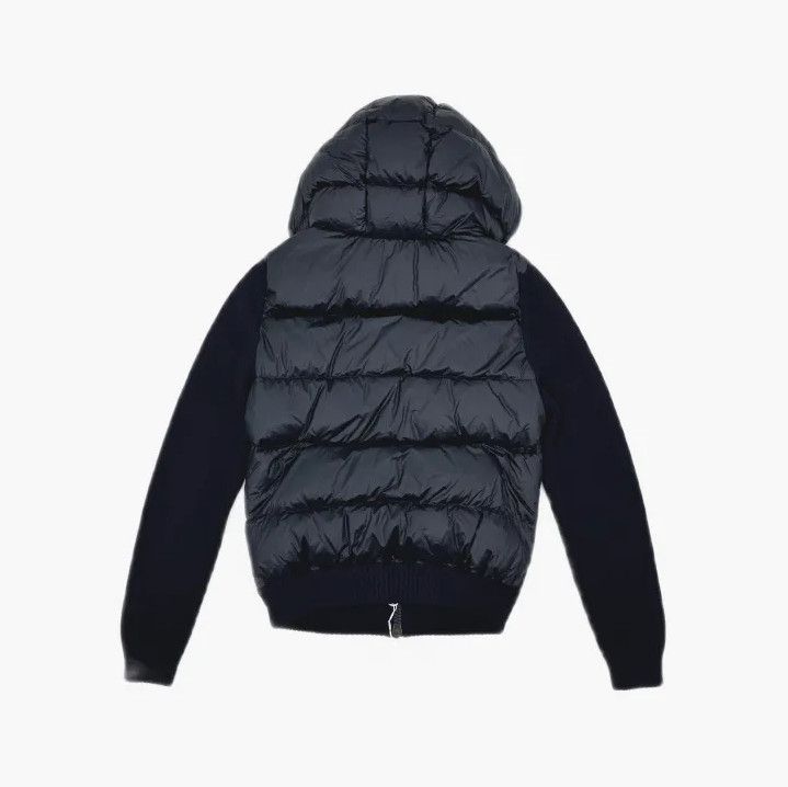 Moncler Moncler Small Logo Knit Spliced Jacket Size US L / EU 52-54 / 3 - 3 Thumbnail