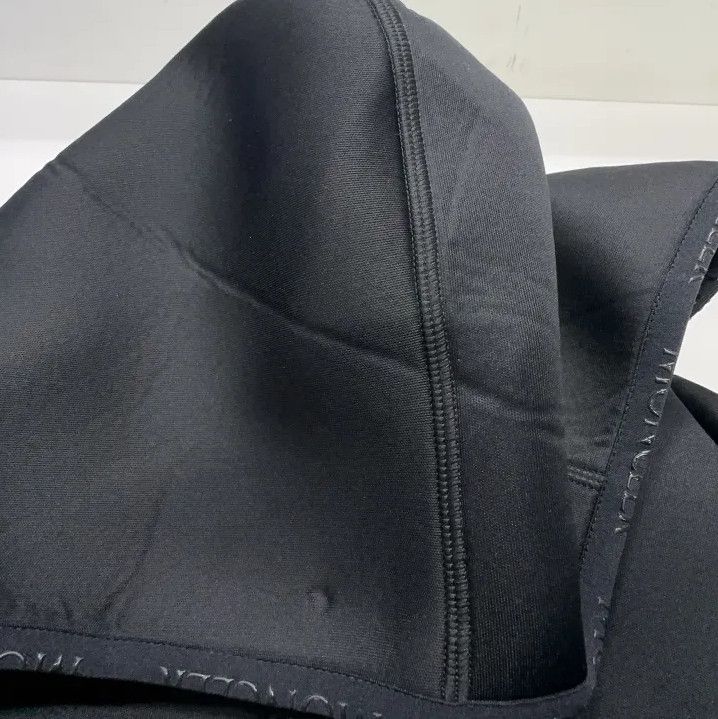 Moncler Moncler Neoprene Zip-Up Hoodie Size US L / EU 52-54 / 3 - 6 Thumbnail