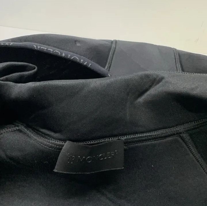 Moncler Moncler Neoprene Zip-Up Hoodie Size US L / EU 52-54 / 3 - 4 Thumbnail
