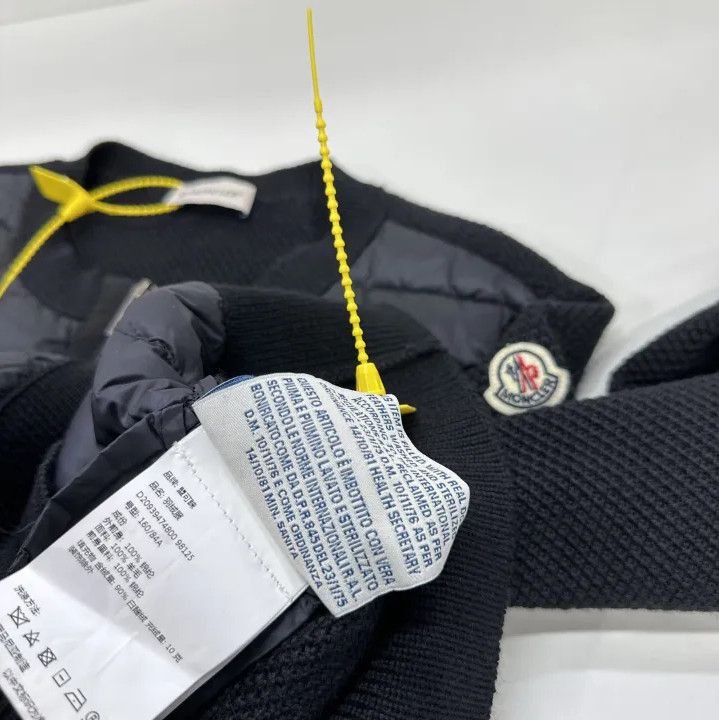 Moncler Moncler Spliced Short Zip-Up Jacket Size US S / EU 44-46 / 1 - 5 Thumbnail