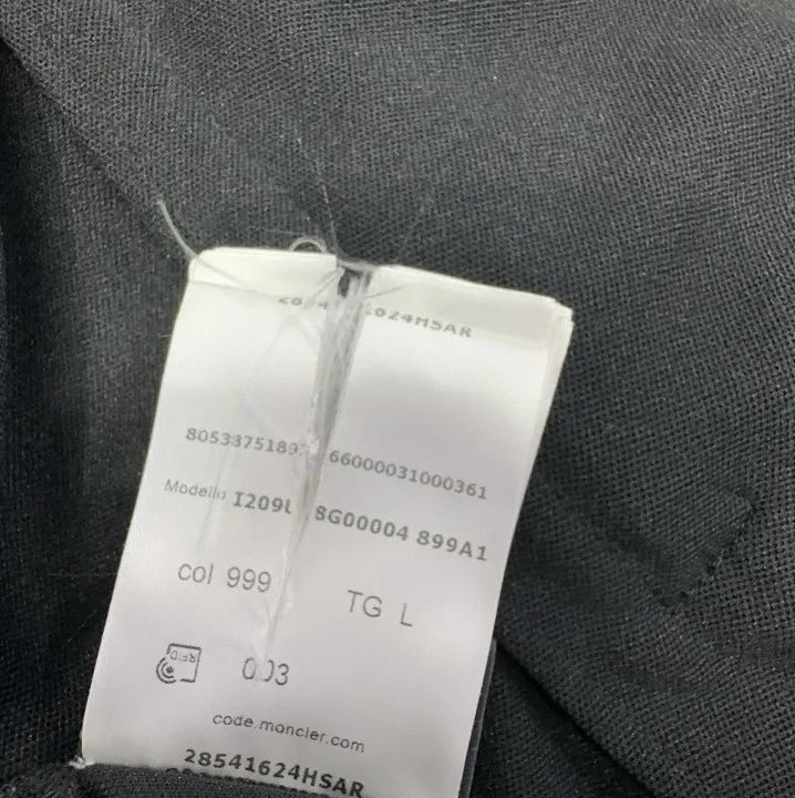 Moncler Moncler x FRGMT Letter Logo Casual Jacket Size US L / EU 52-54 / 3 - 4 Thumbnail