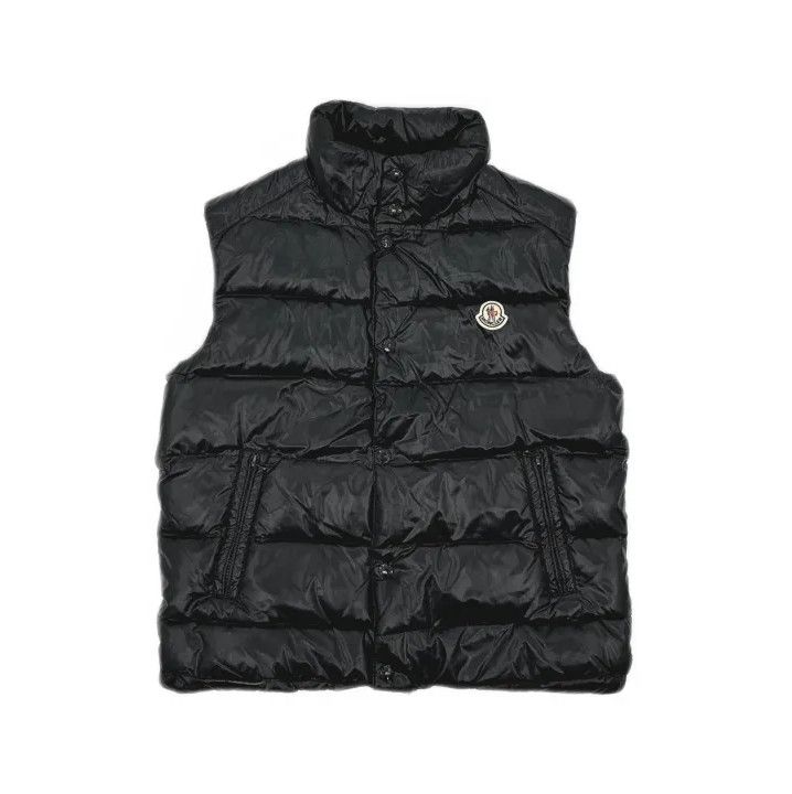 Moncler Moncler Tibb Series Embroidered Logo Down Vest Size US M / EU 48-50 / 2 - 2 Thumbnail