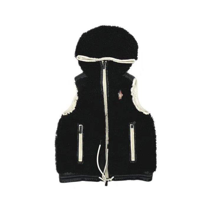 Moncler Moncler Hooded Zip Sleeveless Unisex Vest Size US M / EU 48-50 / 2 - 2 Thumbnail