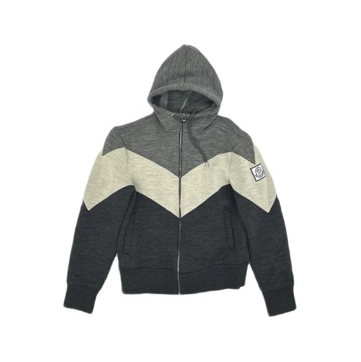Moncler Moncler Color Block Hooded Jacket Size US M / EU 48-50 / 2 - 2 Thumbnail