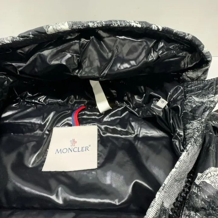 Moncler Moncler Mountain Print Warm Puffer Jacket Size US XXS / EU 40 - 6 Thumbnail