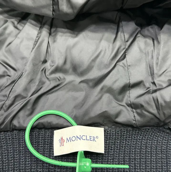Moncler Moncler FW24 Padded Wool Zip Hooded Down Jacket Size US L / EU 52-54 / 3 - 4 Thumbnail