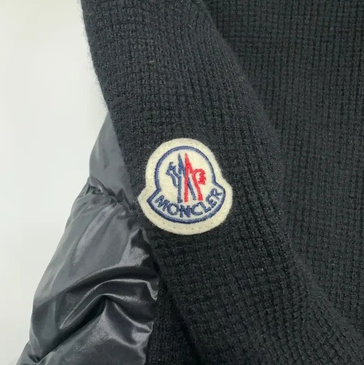 Moncler Moncler FW23 Shiny Colorblock Zip Puffer Cardigan Size US XL / EU 56 / 4 - 10 Thumbnail