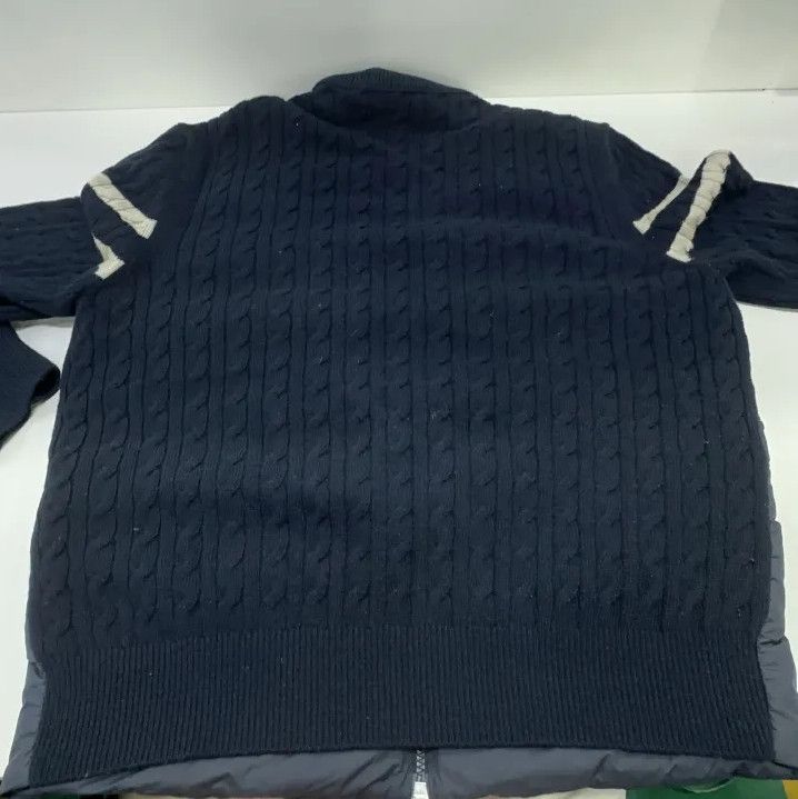 Moncler Moncler FW24 Padded Zip Wool Cardigan Down Jacket Size US XL / EU 56 / 4 - 13 Thumbnail