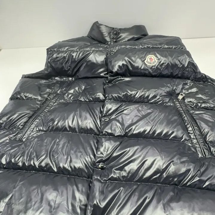 Moncler Moncler Tibb Series Goose Down Logo High Neck Vest Size US S / EU 44-46 / 1 - 9 Thumbnail