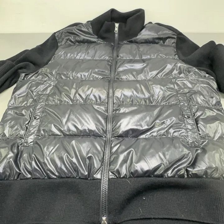 Moncler Moncler Men's Glossy Logo Spliced Down Jacket Size US XXL / EU 58 / 5 - 10 Thumbnail