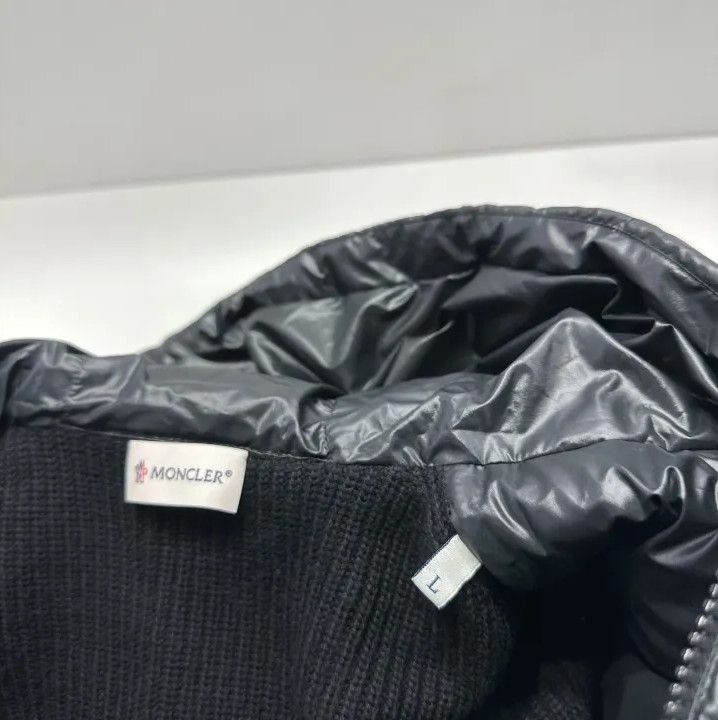 Moncler Moncler Padded Hooded Long Sleeve Zip Cardigan Size US L / EU 52-54 / 3 - 5 Thumbnail