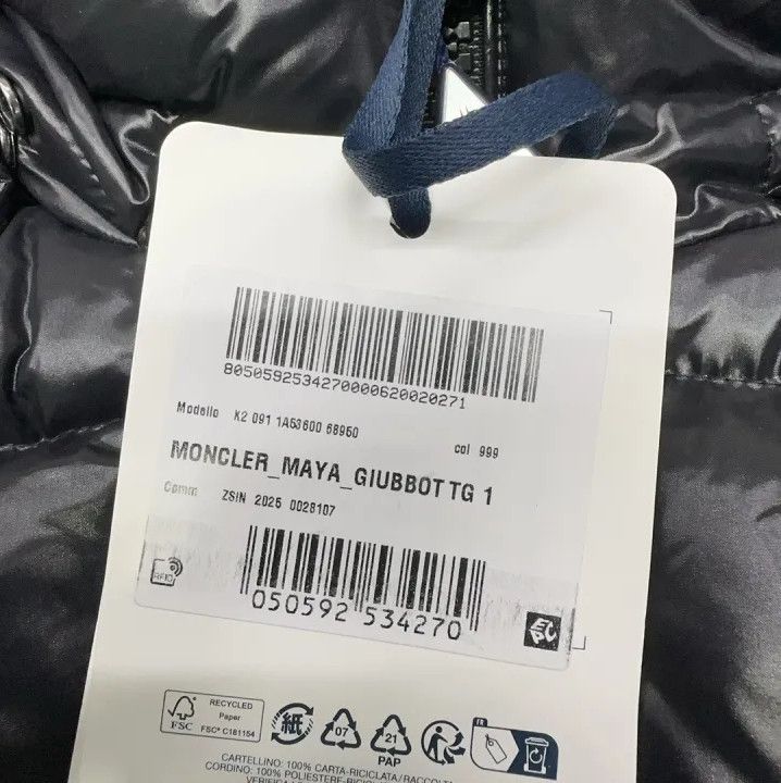 Moncler Moncler Maya Series Short Hooded Down Jacket Size US S / EU 44-46 / 1 - 3 Thumbnail
