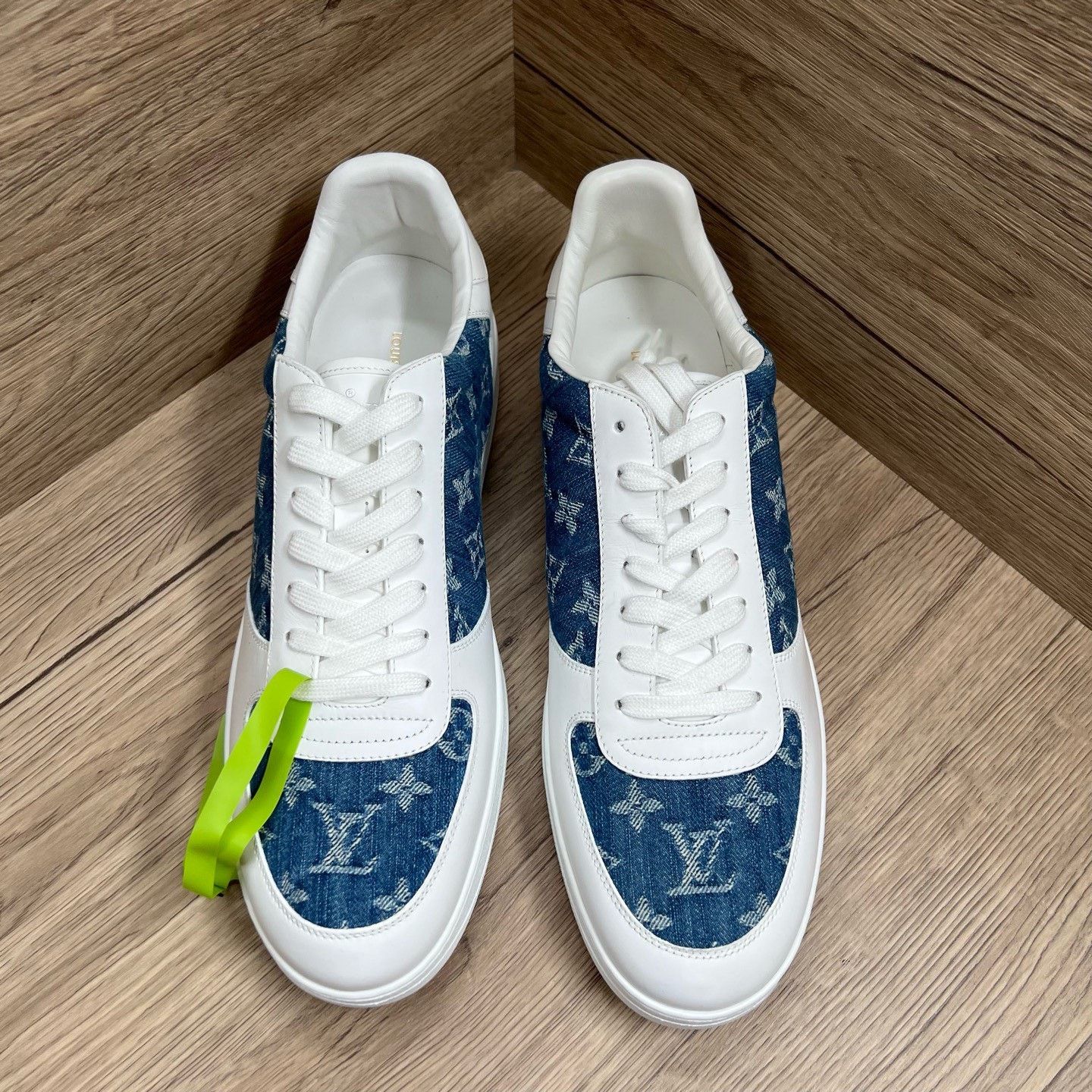 Louis Vuitton LV Rivoli Denim Sneakers Size US 10 / EU 43 - 2 Thumbnail