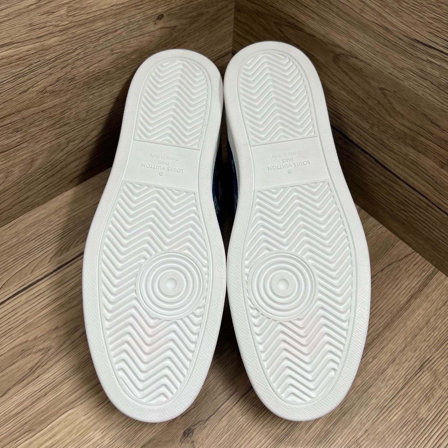 Louis Vuitton LV Rivoli Denim Sneakers Size US 10 / EU 43 - 5 Thumbnail