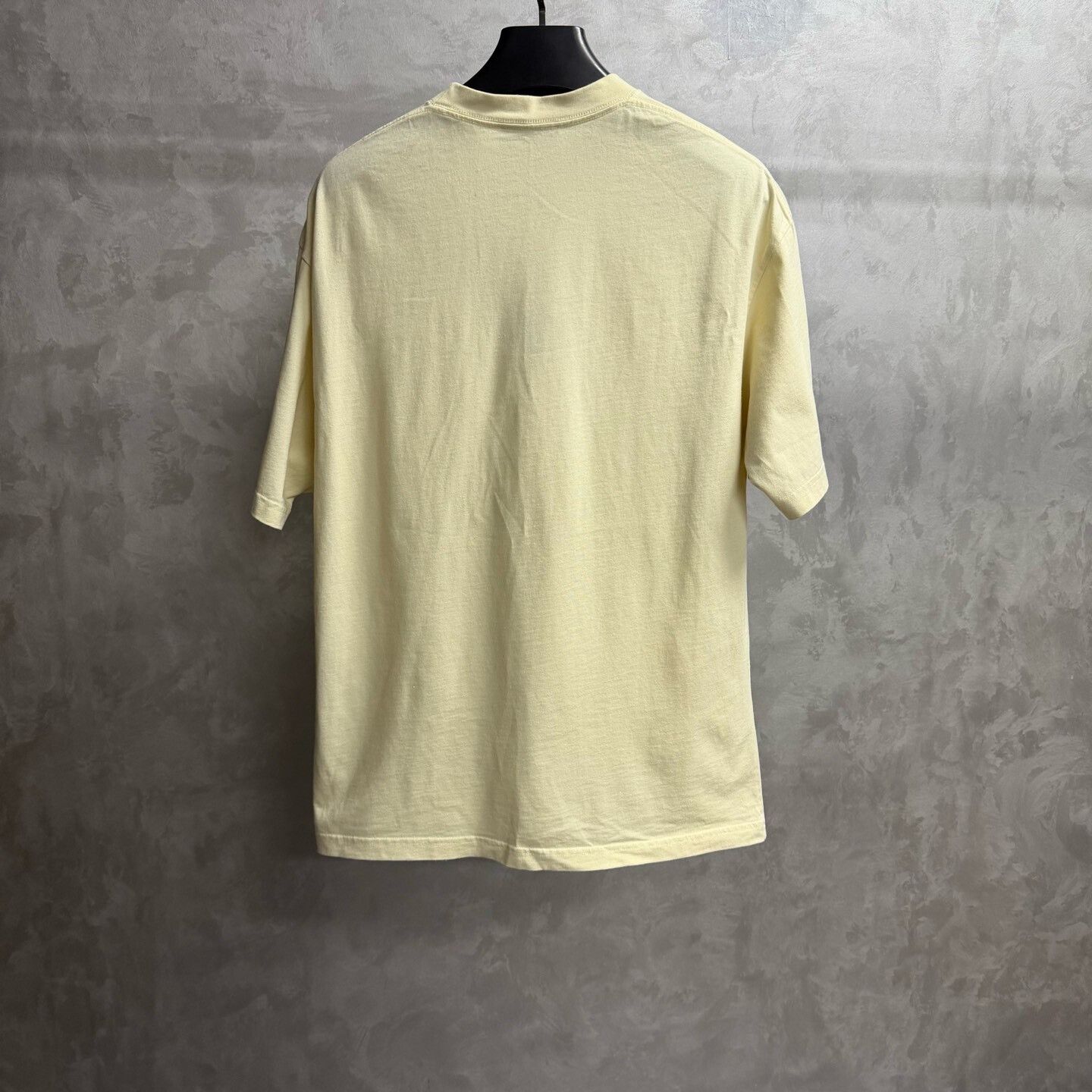 Balenciaga Balenciaga Beige Logo Print Loose T-shirt Size XS / US 0-2 / IT 36-38 - 2 Thumbnail