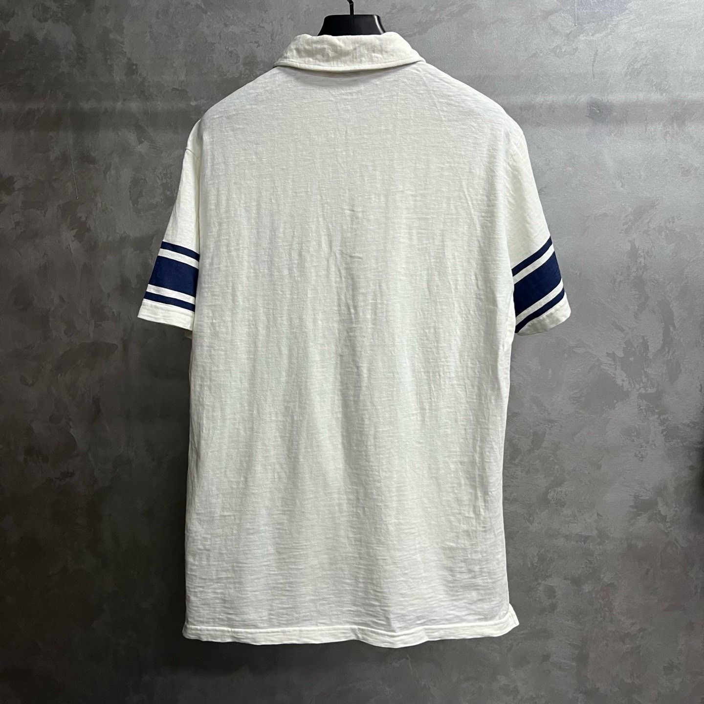 Dior Dior White Logo Print Short-Sleeve Polo Size US L / EU 52-54 / 3 - 2 Thumbnail