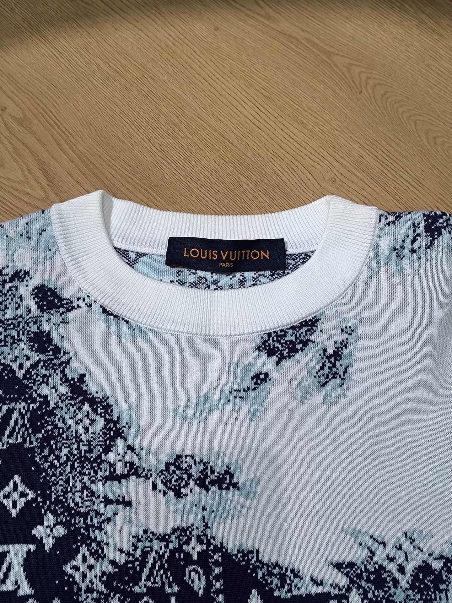 Louis Vuitton Louis Vuitton Tie-Dye All-Over Print Knit Sweatshirt XS Size XS / US 0-2 / IT 36-38 - 3 Thumbnail