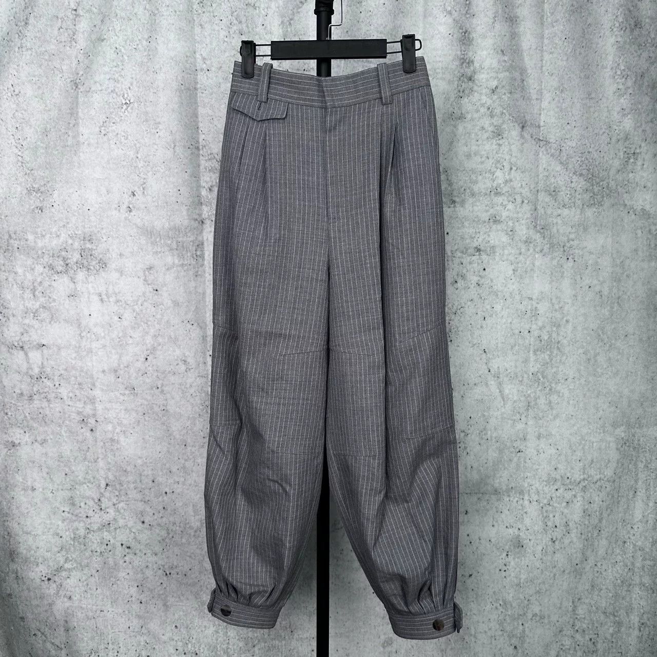 Loewe Loewe Large Logo High-Waisted Lantern Pants Size 36" / US 14 / IT 50 - 2 Thumbnail