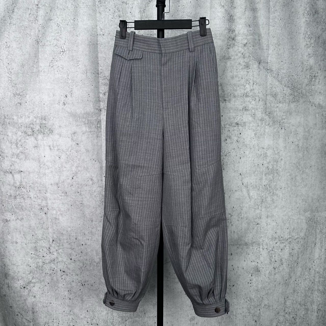 Loewe Loewe Women's Large Logo Oversized High Waist Harem Pants Size 36" / US 14 / IT 50 - 2 Thumbnail