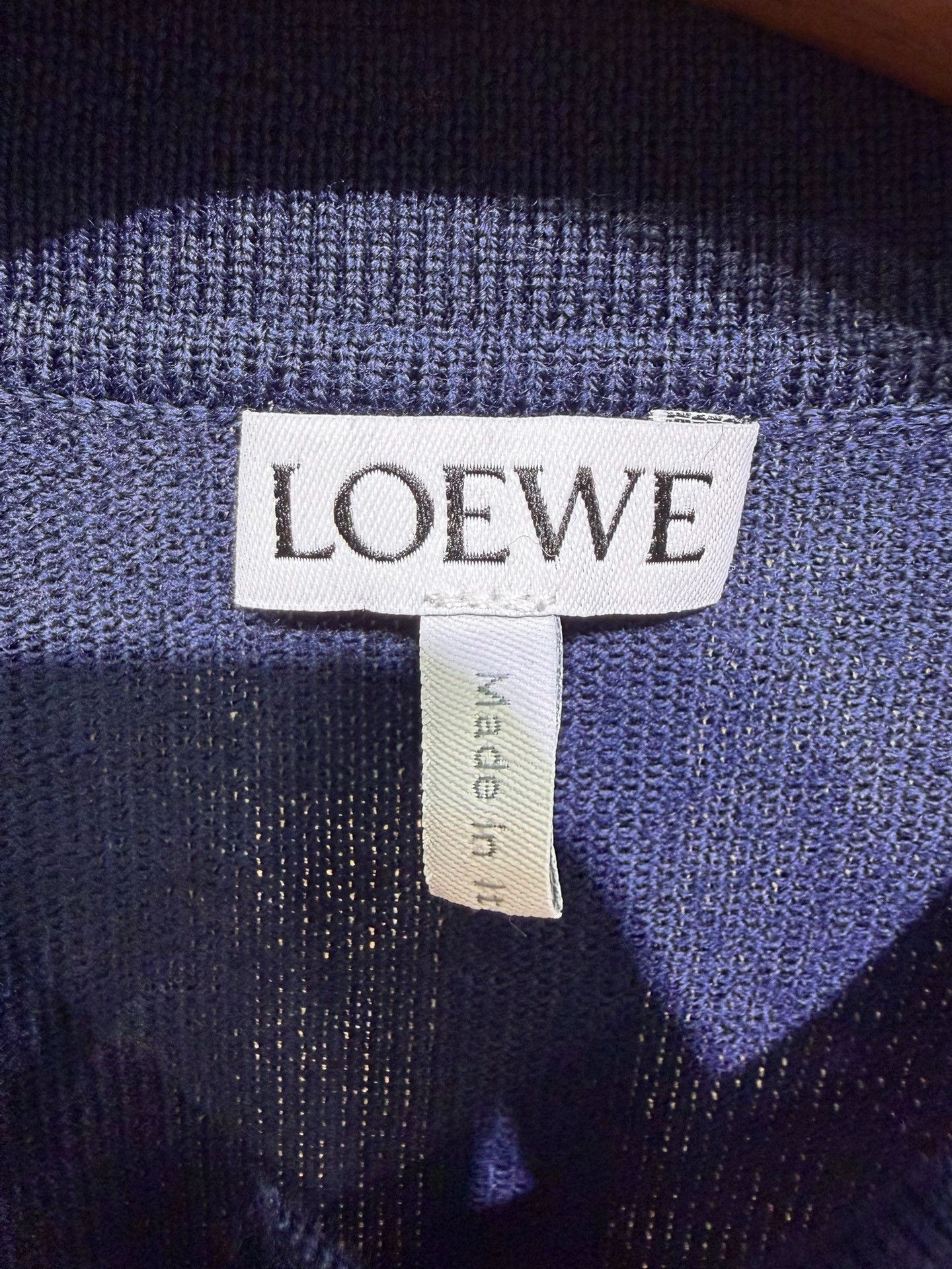 Loewe Loewe Four-color Patchwork Knit Polo Size S / US 4 / IT 40 - 3 Thumbnail