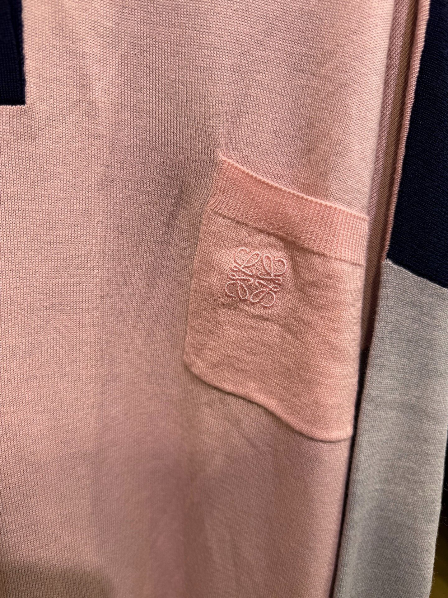 Loewe Loewe Four-color Patchwork Knit Polo Size S / US 4 / IT 40 - 2 Thumbnail