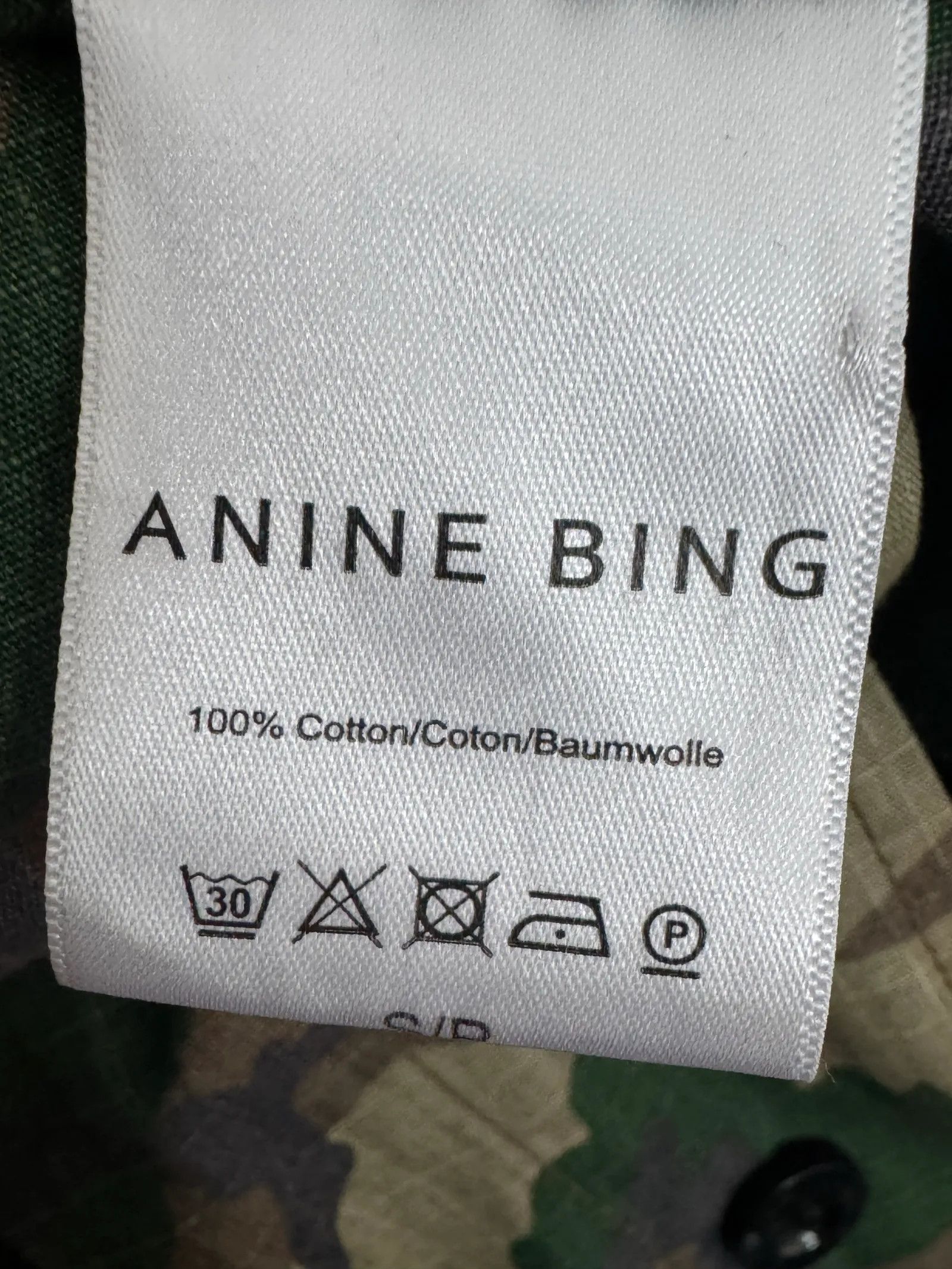Anine Bing Anine Bing Anine Bing leandra camo jacket Jacket Size S / US 4 / IT 40 - 3 Thumbnail