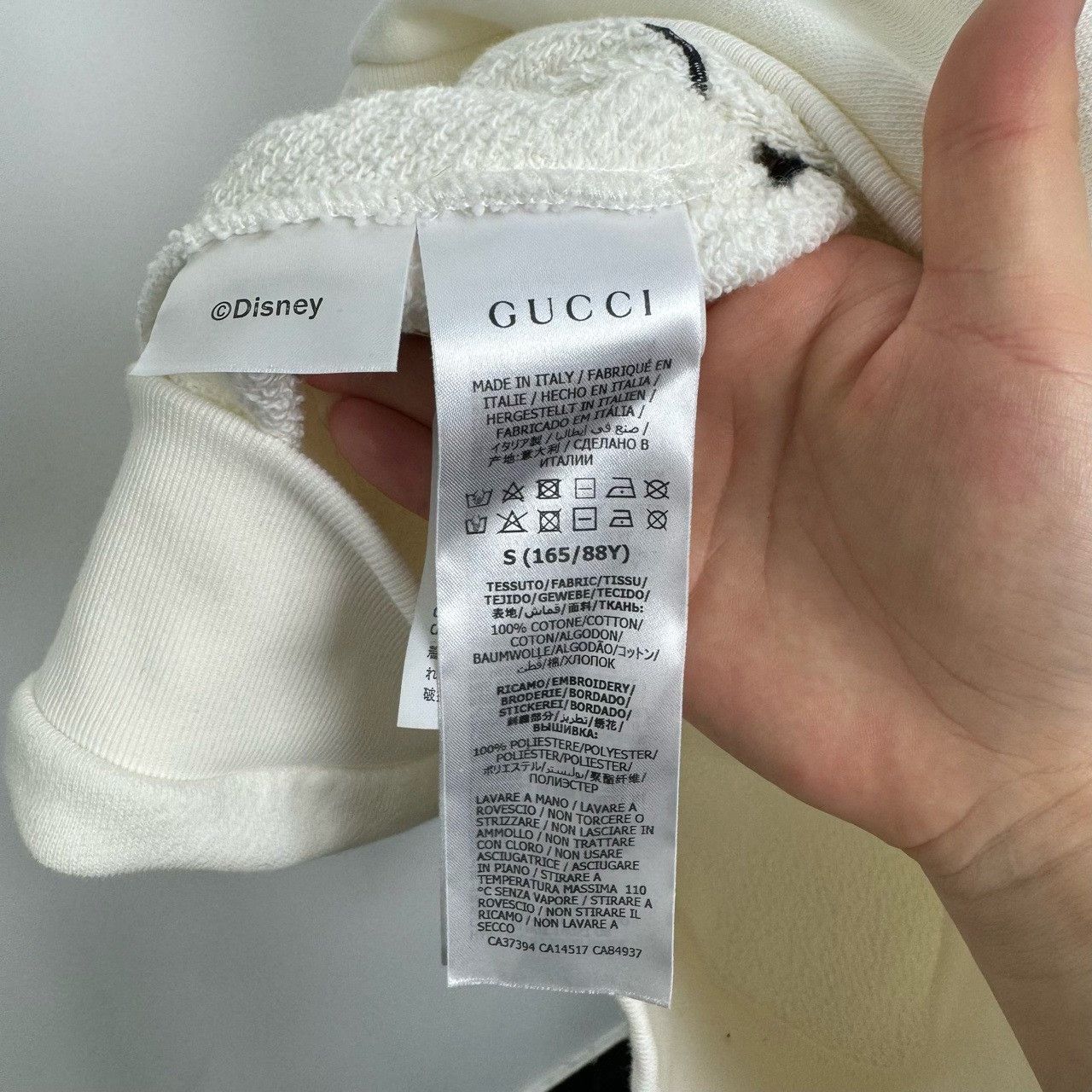 Gucci Gucci Disney Donald Duck Sweatshirt Size US S / EU 44-46 / 1 - 4 Thumbnail