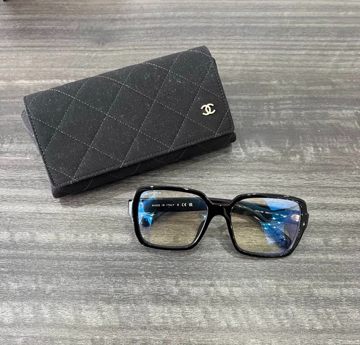 Chanel Chanel Classic Black Sunglasses 5408-S-A Size ONE SIZE - 2 Thumbnail