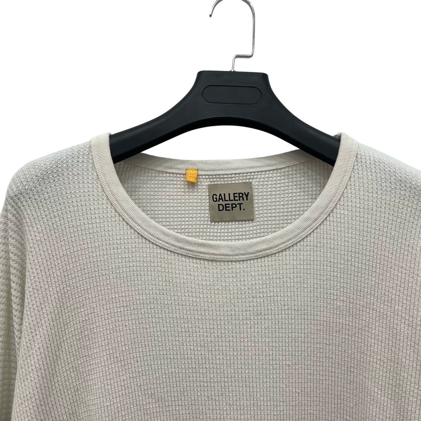 Gallery Dept. Gallery Dept Large Logo Waffle Long Sleeve Size US L / EU 52-54 / 3 - 3 Thumbnail