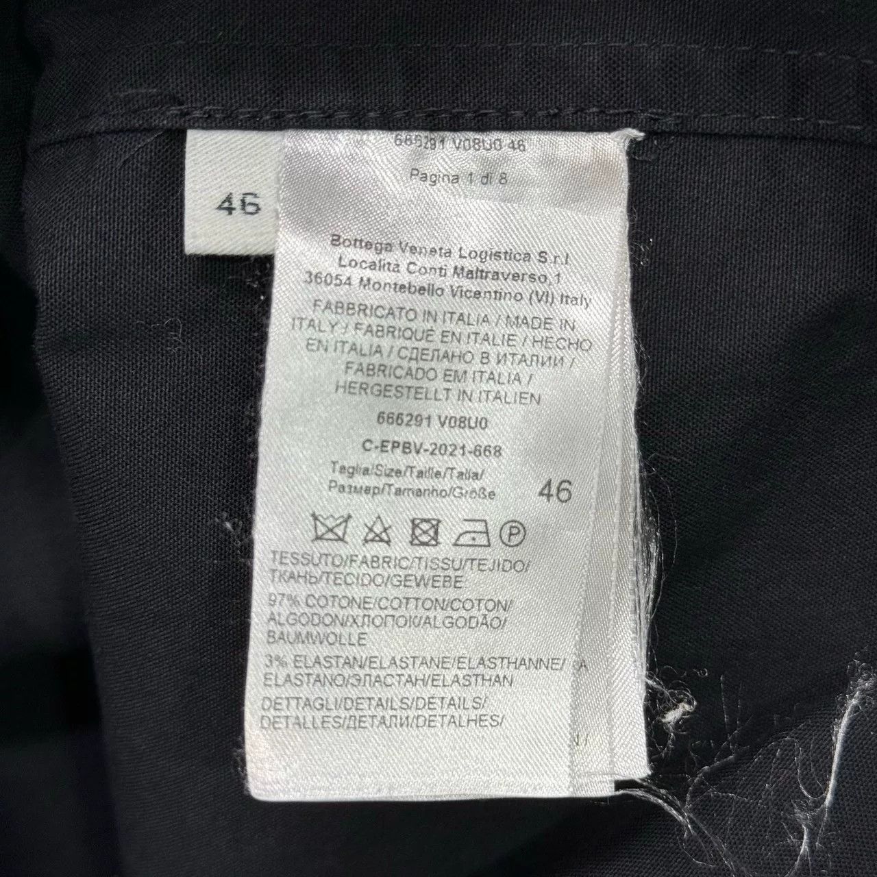 Bottega Veneta Bottega Veneta Utility Pocket Short-Sleeve Shirt Size US S / EU 44-46 / 1 - 5 Thumbnail