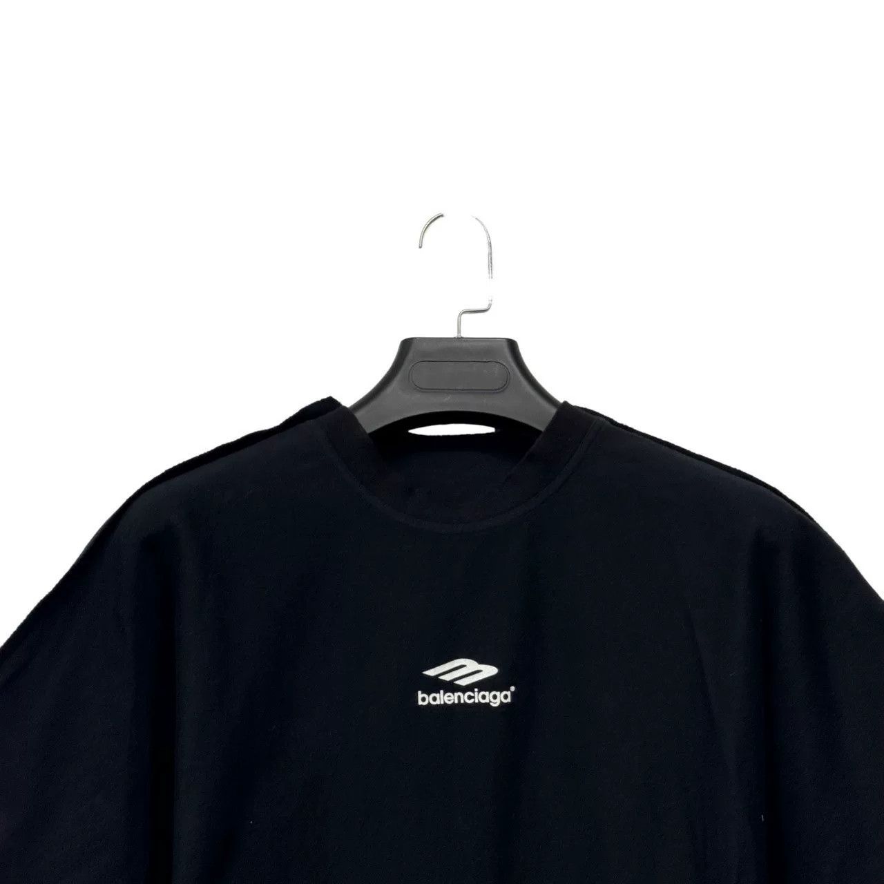 Balenciaga Balenciaga Solid Logo Print Crewneck T-Shirt Size US S / EU 44-46 / 1 - 2 Thumbnail