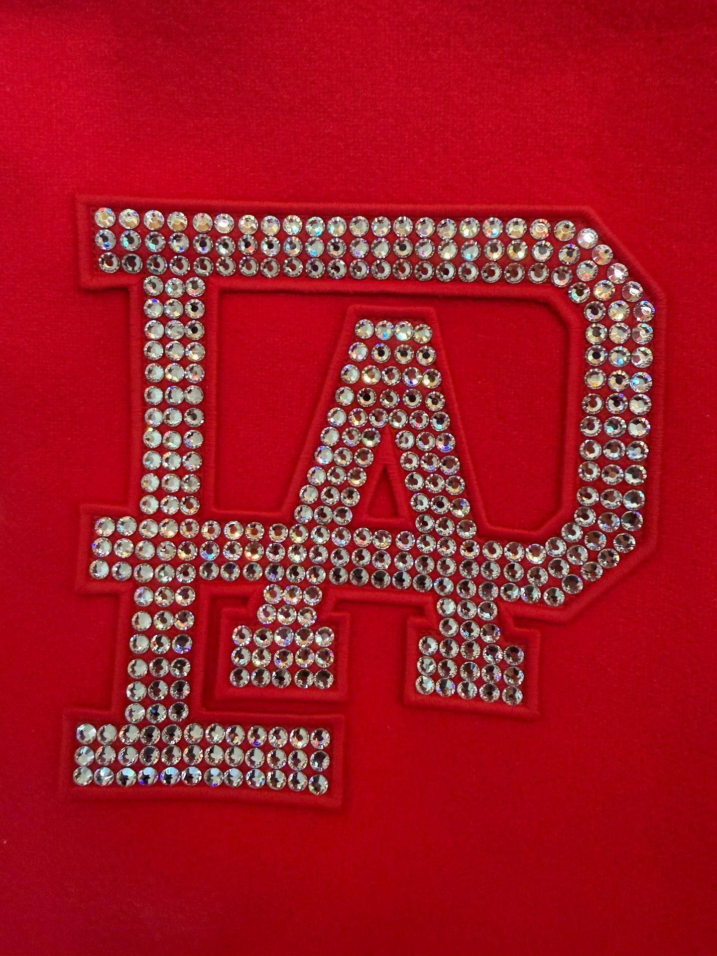 Louis Vuitton Louis Vuitton Pharrell Red White Baseball Jacket Size US L / EU 52-54 / 3 - 3 Thumbnail