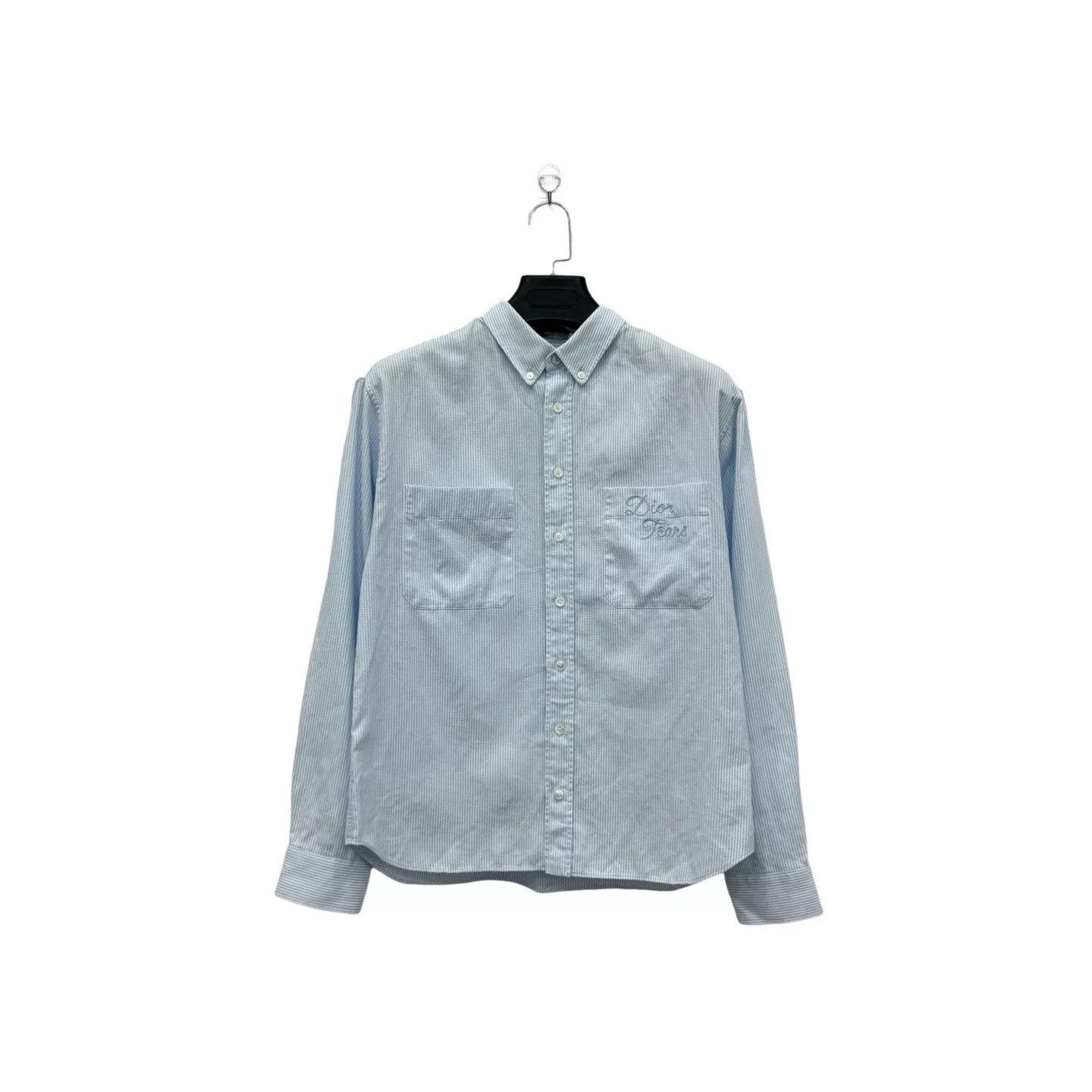 Dior Dior x Denim Tears Embroidered Striped Shirt Size US M / EU 48-50 / 2 - 2 Thumbnail