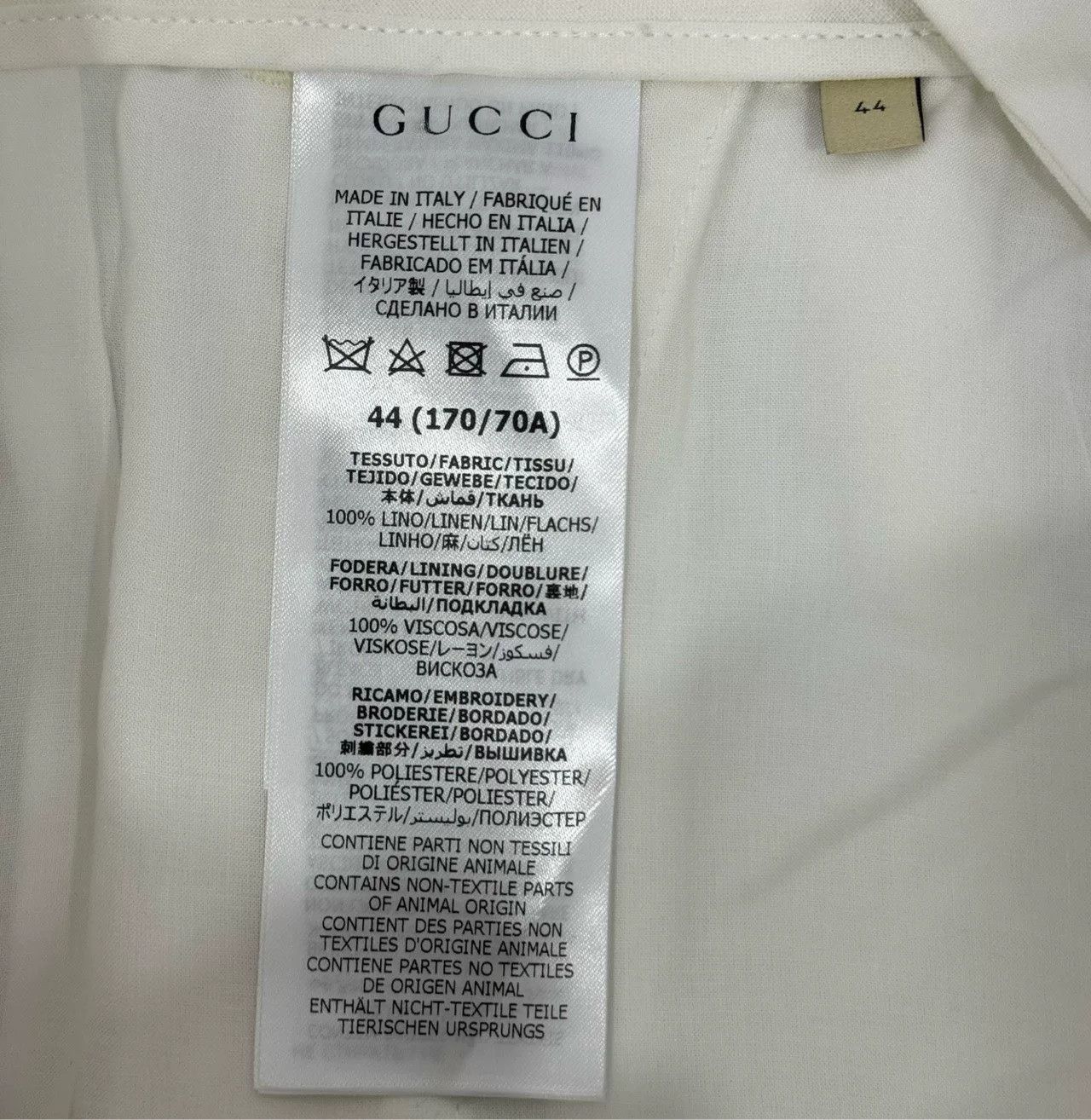 Gucci Gucci Linen Logo Shorts Size US 28 / EU 44 - 5 Thumbnail