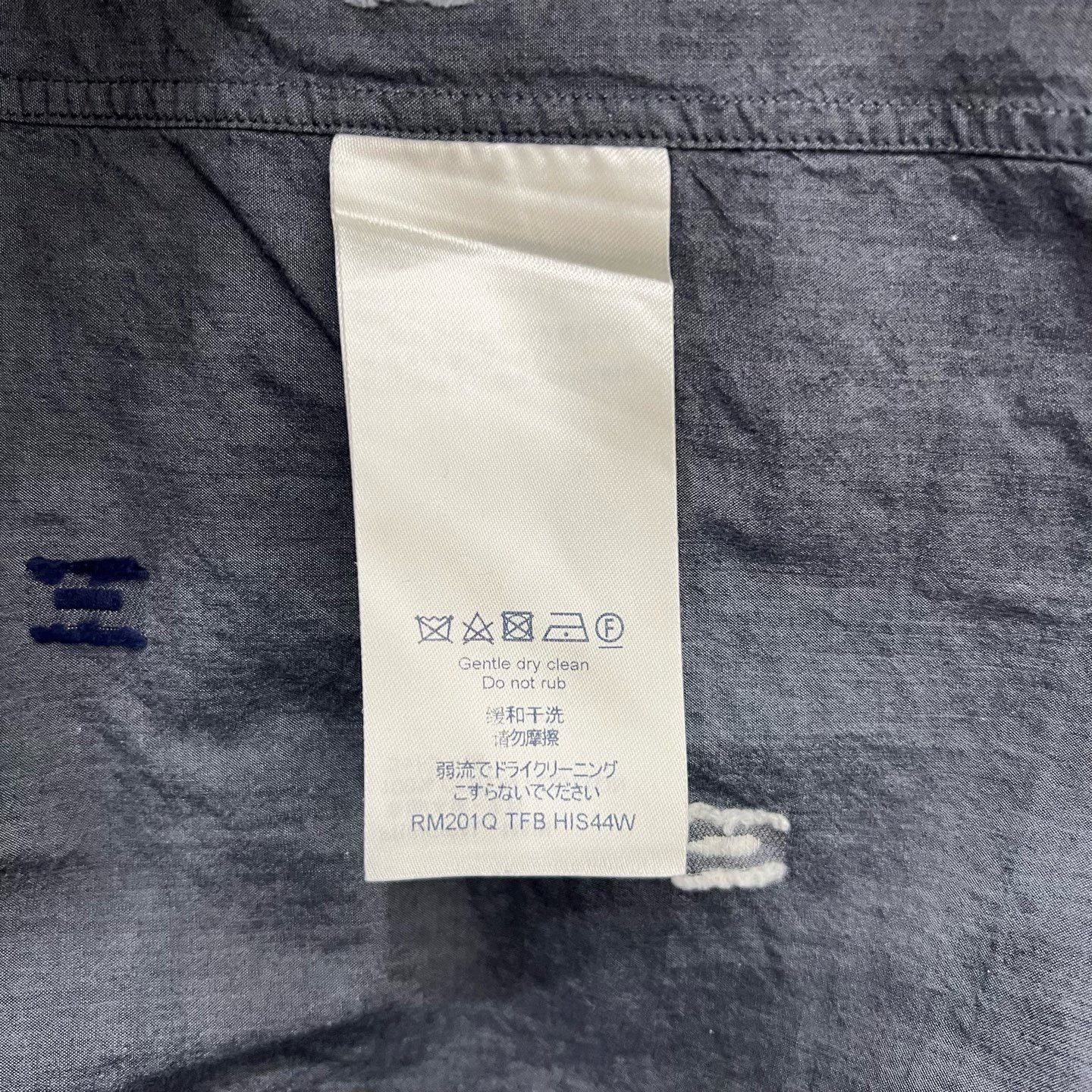 Louis Vuitton Louis Vuitton Gray Monogram Shirt Size US XL / EU 56 / 4 - 5 Thumbnail
