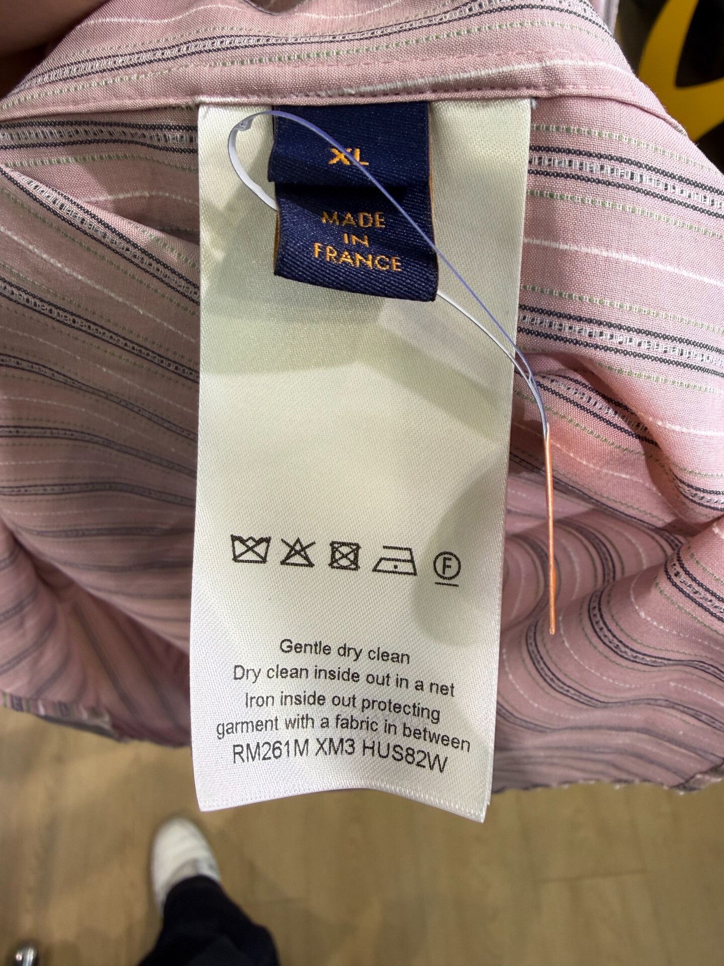 Louis Vuitton Louis Vuitton SS26 Striped Logo Embroidered Longsleeve Size US XL / EU 56 / 4 - 4 Thumbnail