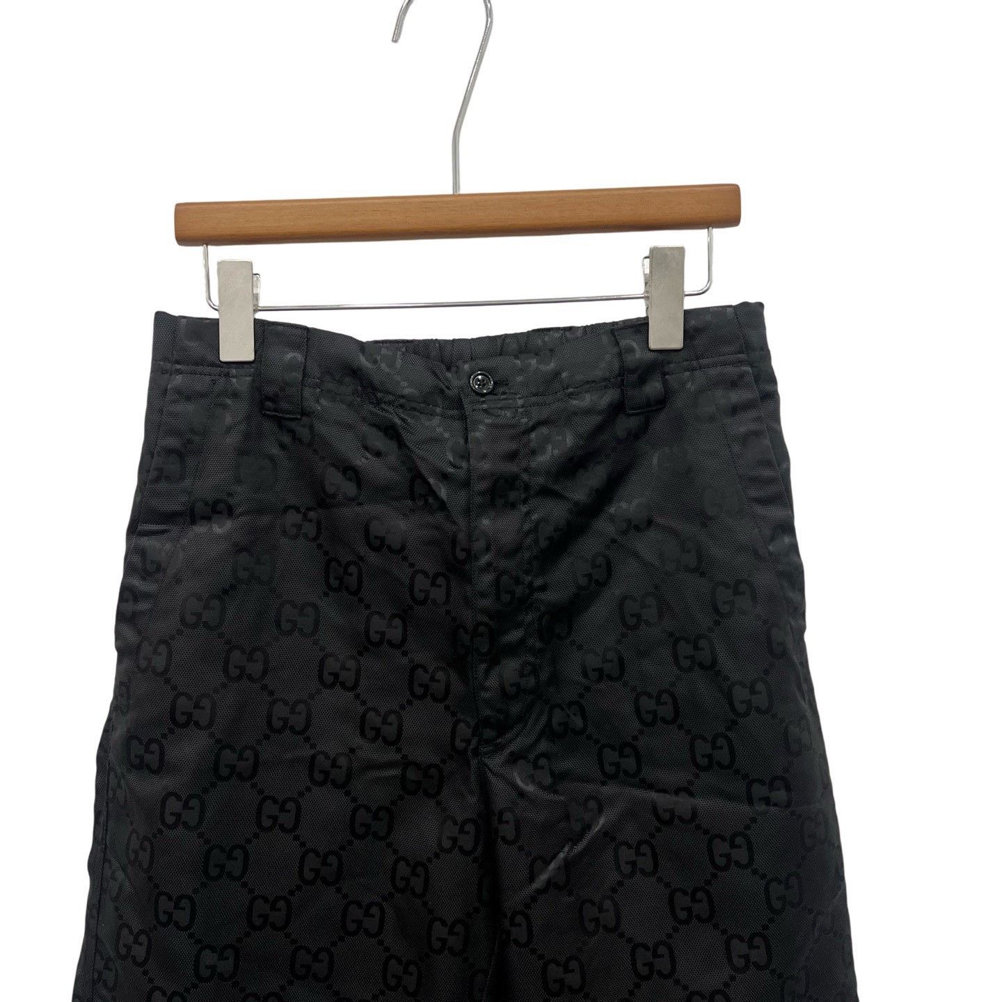 Gucci Gucci Black All-Over Print Trousers Size US 26 / EU 42 - 3 Thumbnail