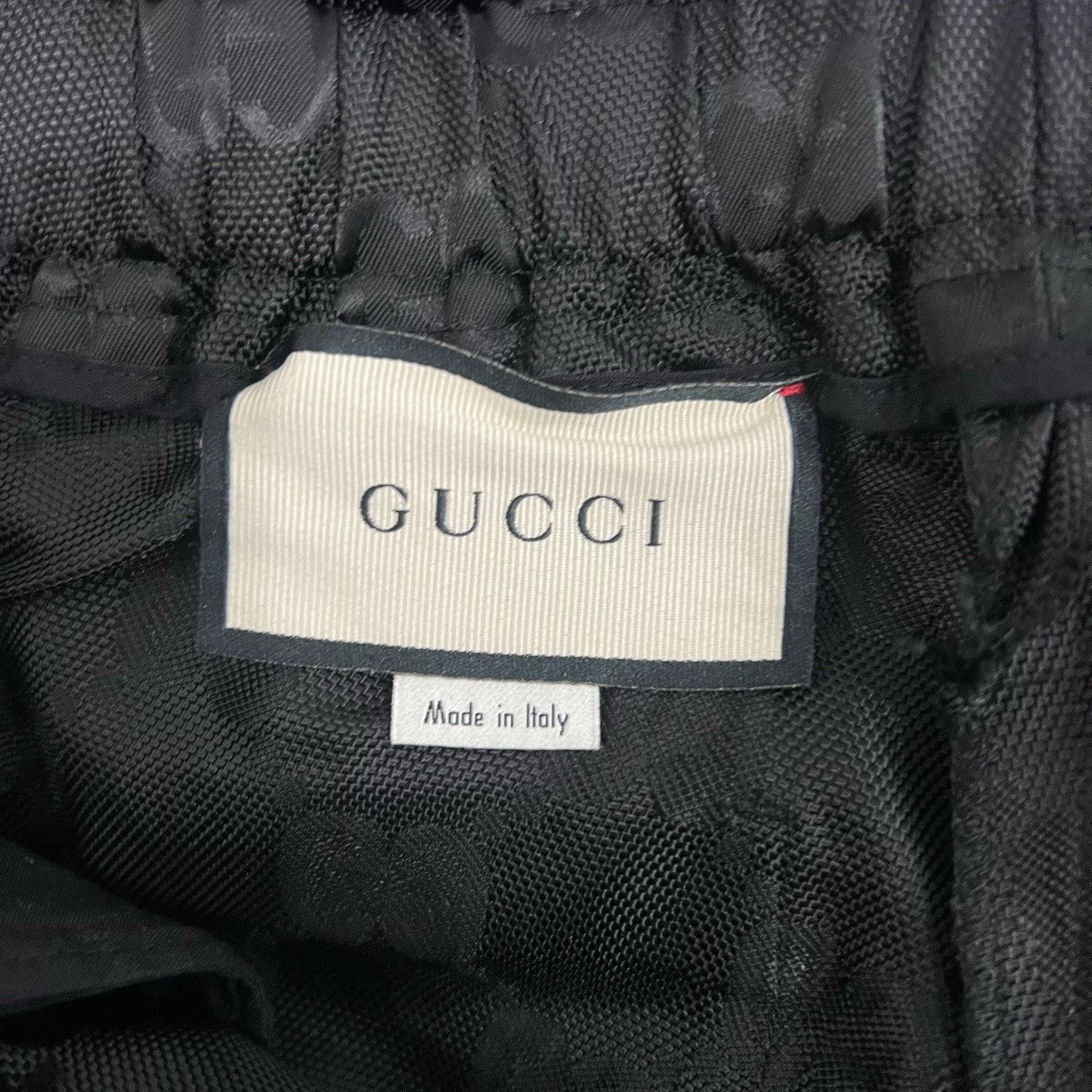 Gucci Gucci Black All-Over Print Trousers Size US 26 / EU 42 - 4 Thumbnail